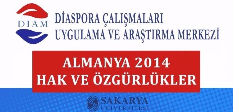 ALMANYA 2014 - HAK VE ÖZGÜRLÜKLER kitabımız çıkmıştır.