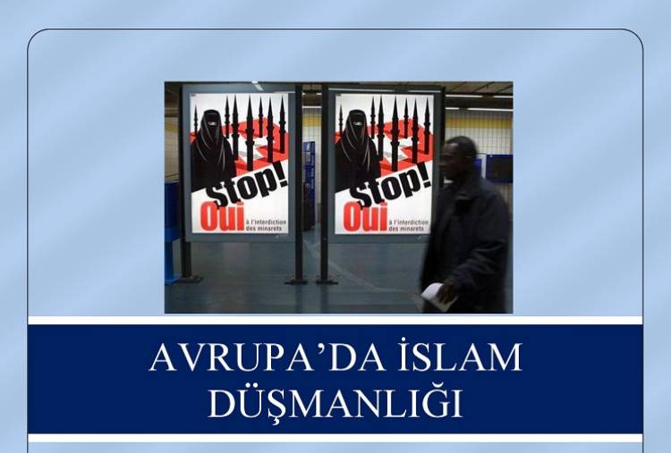 Avrupa'da İslam Düşmanlığı Mart 2016 Raporu yayınlanmıştır.